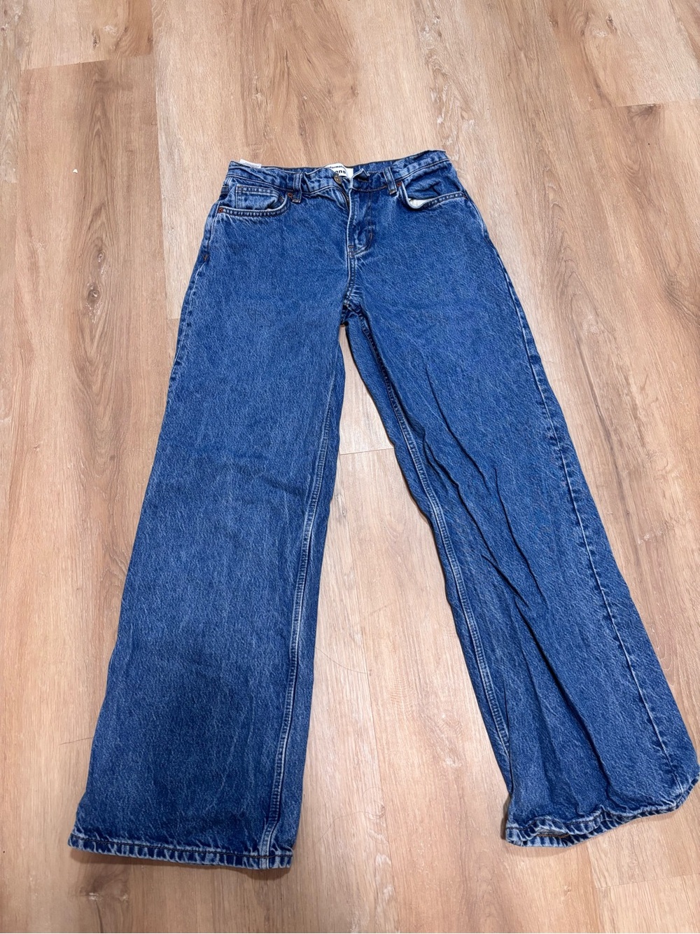Reformation Wide-Leg High-Rise Jeans size 25